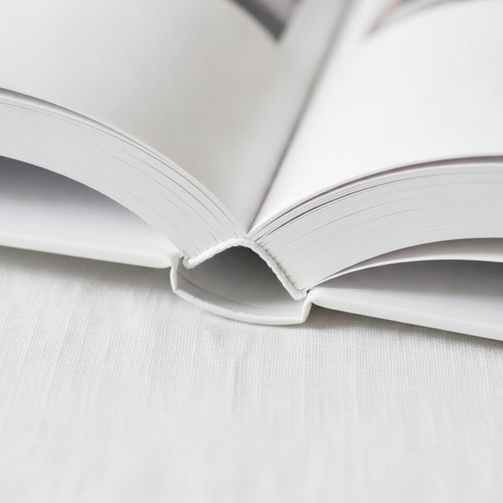 Fotoalbum zum Selbstgestalten und Einkleben – Hardcover Erinnerungsbuch für Hochzeiten, s, fest & wasserdicht, Einfach; 48 Seiten, 28.5x21CM