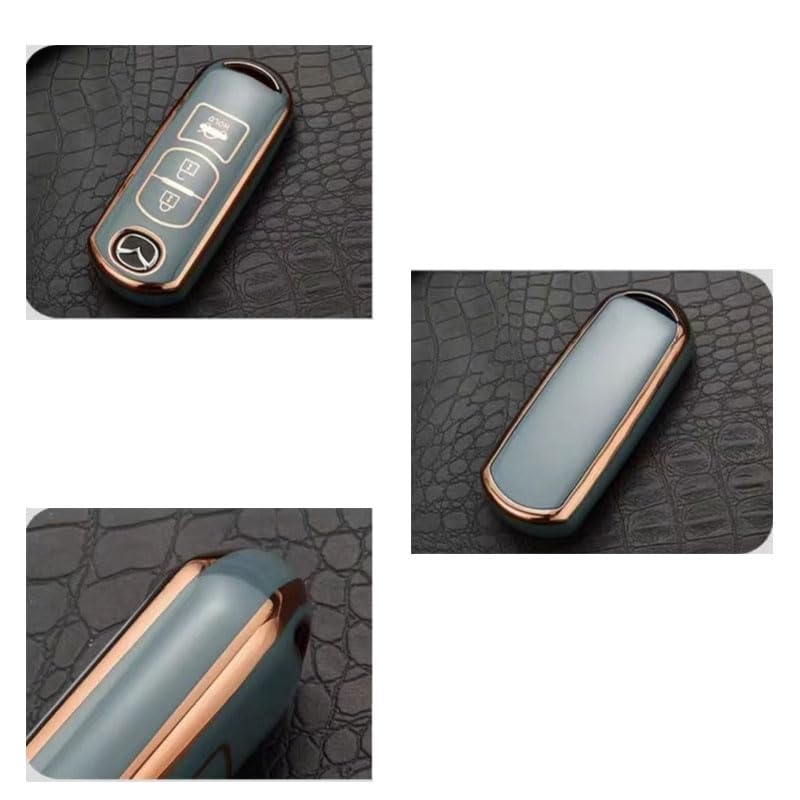 Hyundai 3-knops smart key sleutelhoes - zwart - Autosleutel.nl