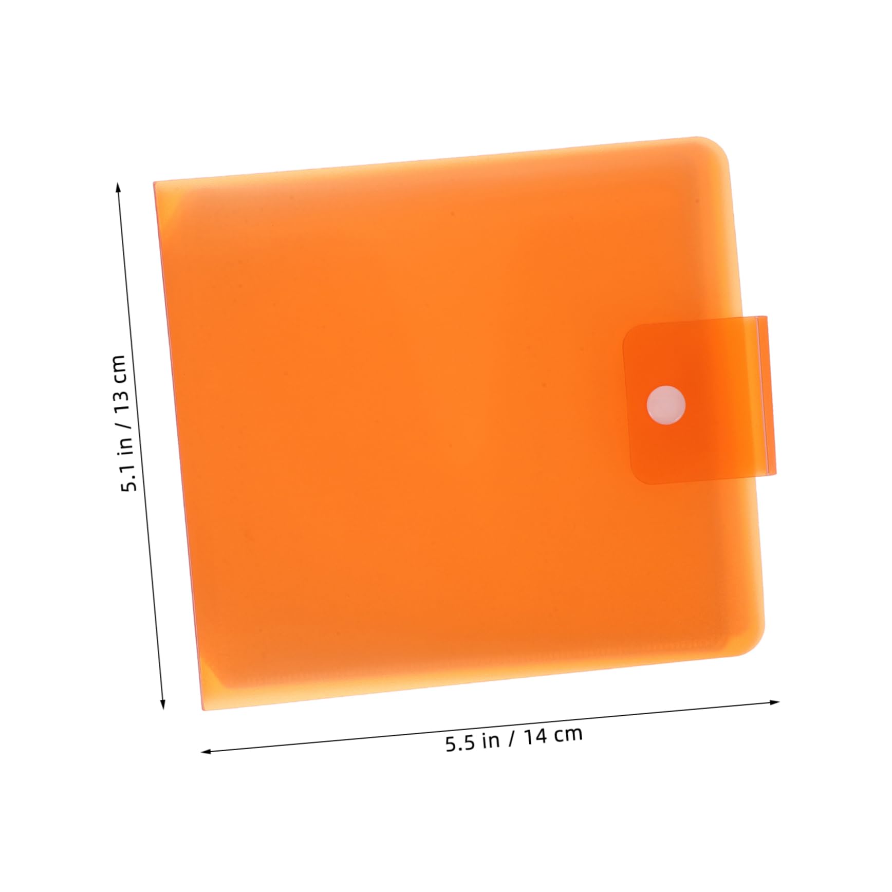 OUNONA 1Pc Capacity Dvd Storage Bag CD Wallet Disc Case for Collectors Shockproof Design with Transparent Window Compact Organizer for Travel and Home Use