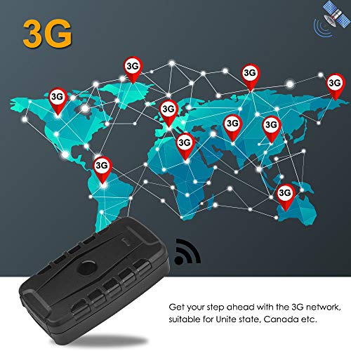 Autopmall GPS Tracker for Vehicles Car Tracker Hidden Magnetic with Free Software 5 Month Battery Real Time Truck, Asset, Elderly, Teenager Tracker