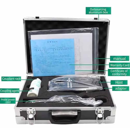 Scanner à ultrasons vétérinaire pour détection de grossesse chez les porcs et les moutons, sonde 3,5 MHz, appareil à ultrasons portable pour vétérinaires, utilisation manuelle