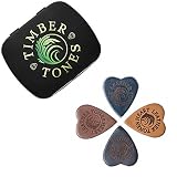 Leder Tones Herz leah-mt-4 gemischt Ukulele Picks in einer Geschenkdose, Set 4 Stück