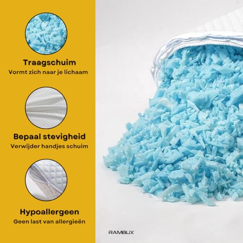 DE BESTE ERGONOMISCHE MEMORY FOAM HOOFDKUSSEN VAN RAMBUX® - DREAMCHASER