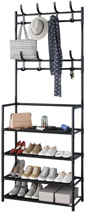 Amazon Xudrez シューズラック 靴 収納 省スペース 5段 鉄パイプ 玄関棚 スリッパラック 帽子収納 キャップ かばんかけ 靴棚 おしゃれ ラック付き 靴だな 玄関 アパート用 タイプ5 Xudrez 据え置き型シューズラック Amazon Xudrez シューズラック 靴 収納 省スペース 5段 鉄パイプ 玄関棚 スリッパラック 帽子収納 キャップ かばんかけ 靴棚 おしゃれ ラック付き 靴だな 玄関 アパート用 タイプ5 Xudrez 据え置き型シューズラック