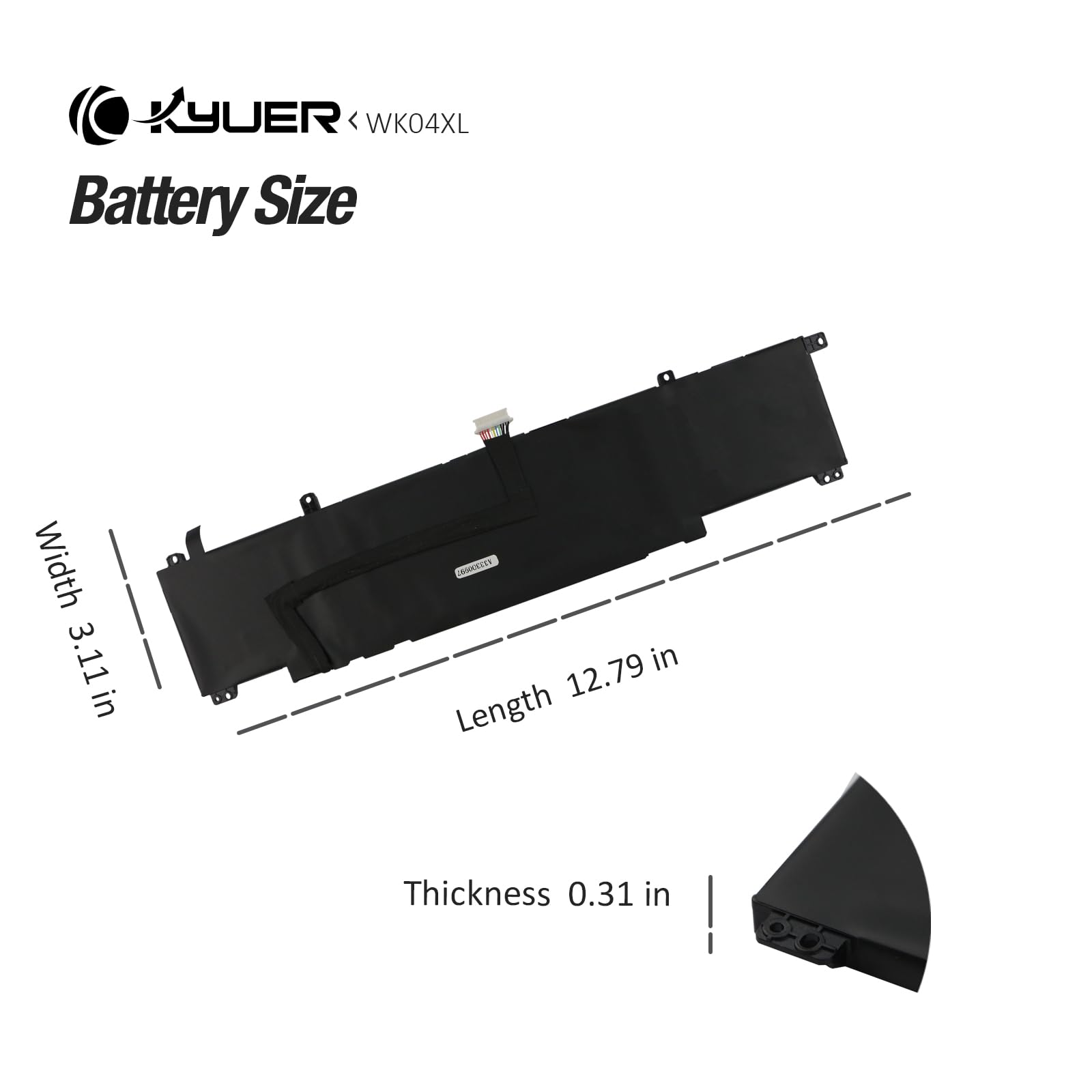 WK04XL Batteria per HP Victus 15-fa 16-d 16-e 16-s 16-s0000 16-d0000 16-e0000 15-fa0000 Omen 16-b 16-c 16-n 16-b0000 16-c0000 15-fa0002sf 15-fa0002ng 15-fa0003sf fa0004ns fa0005nl fa0006sf fa0009nt