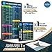 Air Fryer Magnetic Cheat Sheet Set - Air Fryer Accessories Cookbook - As Seen on The Today Show an Easy to Use AirFryer Time Chart Set - Strong Magnet Quick Reference Cooking Guide for Frying (Black)