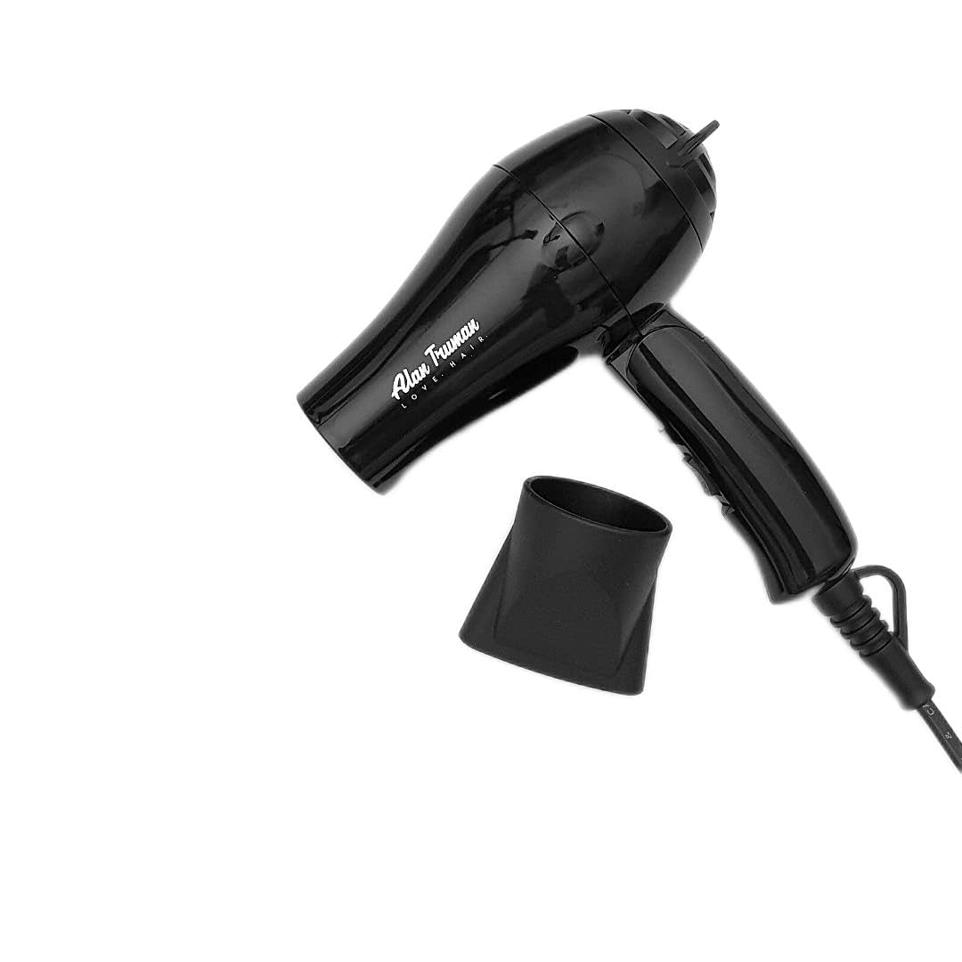 Alan Truman Mini Dryer - 1000 Watts DC Motor Hair Dryer (Black)-image-22