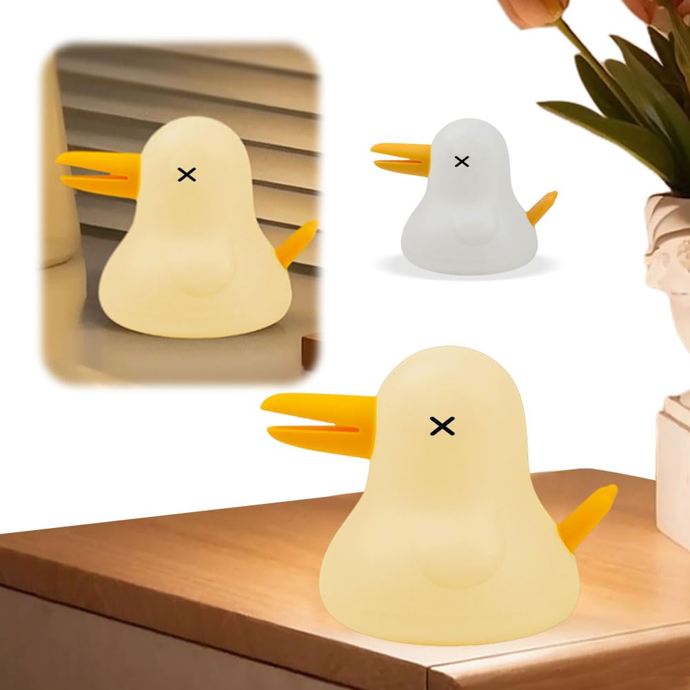 Luz Nocturna Recargable para guardería de Animales - luz Nocturna con atenuación Continua Lámpara de Noche de Dibujos Animados para niños