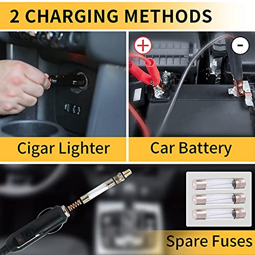 Image of E-HEELP Electric Scissor Car Jack Kit 3 Ton 12V with Impact Wrench, 6600 lb