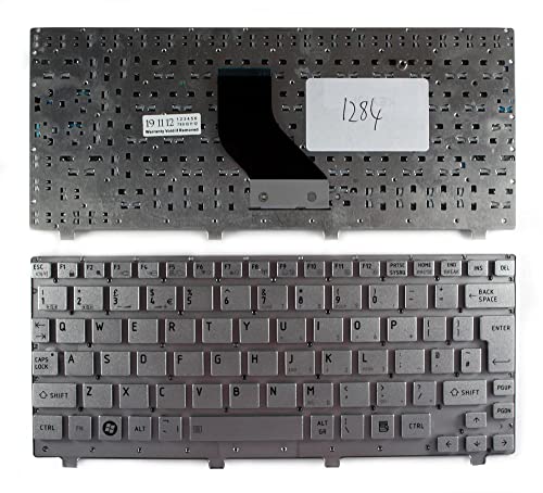 Clavier Toshiba Mini NB200-11H de remplacement version UK argent