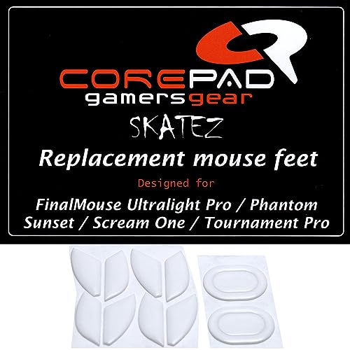 Image of Corepad Skatez Pro 132 Replacement Mouse Feet FinalMouse Ultralight Pro/FinalMouse Ultralight Sunset/Scream One/Tournament Pro