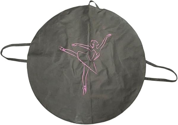 TISHITA Bolsa para Falda Tutú de Ballet, Bolsa de Ropa para Disfraz de Danza, con Correa de Mano y Hombro, Portátil y Gran Capacidad Plegable Poliéster Adecuada para Ensayo, Viaje, Vestuar - 1