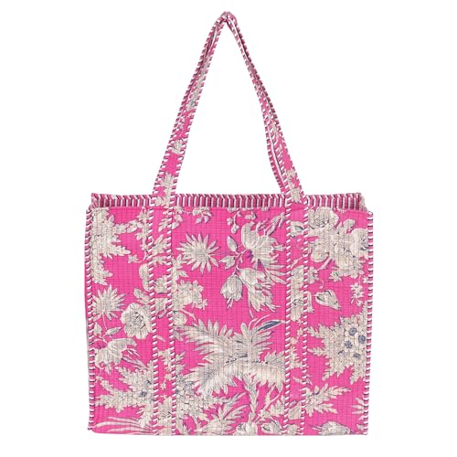 Image of Marubhumi Women Lightweight Travel Bag Purse Cotton Shoulder Tote Bag For Shopping Grocery & Beach Bag