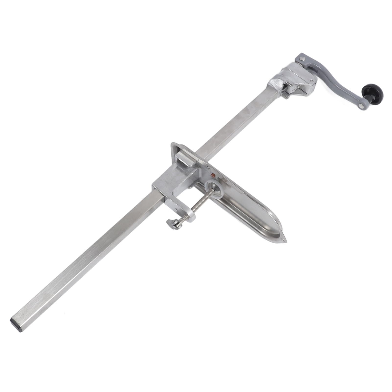 Abrelatas Comercial, Abrelatas Industrial para Latas Grandes, Abrelatas de Mesa Manual de Acero Inoxidable de Hierro Fundido Resistente, Abrelatas de Mesa con Mango para Latas de hasta 11 Pulgadas de