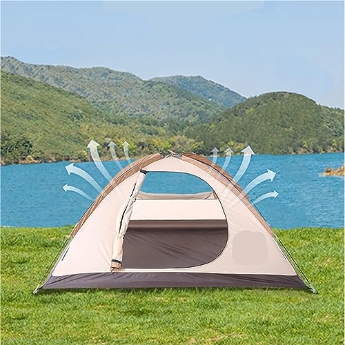 Carpa familiar ligera y espaciosa para camping al aire libre miniatura 2