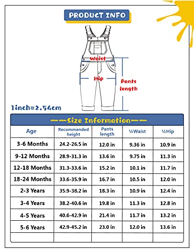 KIDSCOOL SPACE baby denim overall, peuter kleine zachte schattige jeanstrui - Image 7