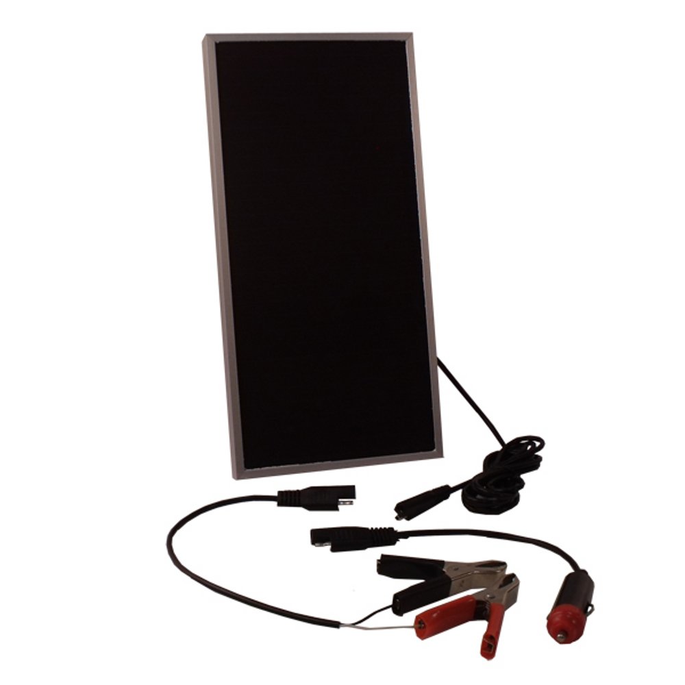 Mauk Tragbares Solar Batterieladegerät 12V – Auto, Motorrad, Boot und mehr