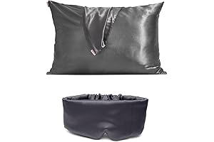 Satin Pillowcase and Eye Mask Combo: Unveil a World of Restful Nights