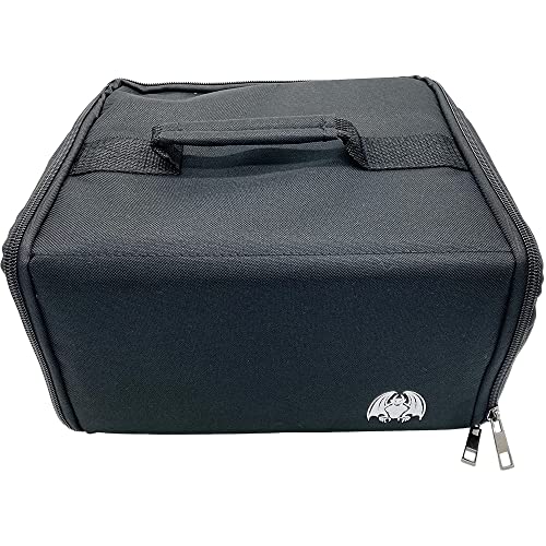 Étui de transport pour miniatures DnD : grand support de rangement de jeu RPG noir