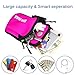 Innens Cell Phone Running Armband for iPhone 13 11 Pro 11 XS XR 8, Galaxy S20 S10 S9, Water Resistant Sports Phone Holder with Adjustable Band and Earphone Jack for Hiking Biking Walking- 7inch(Pink)
