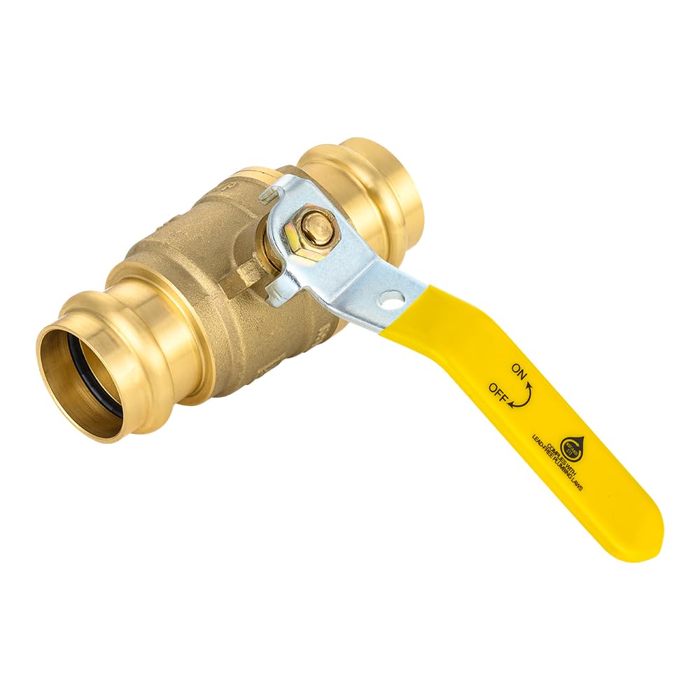 VALVOLA A SFERA CHIAVE DI ARRESTO CON LEVA FEMMINA F/F IDRAULICA TUBAZIONI 1/2&quot