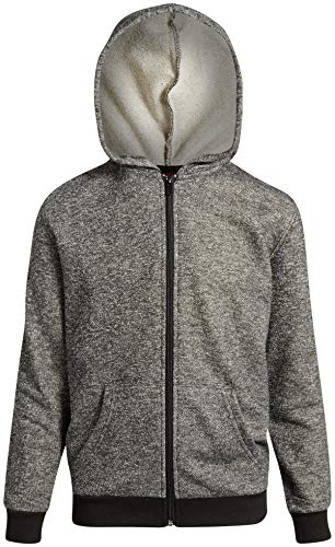 Galaxy By Harvic Boys? Jogger Set ? 2 Piece French Terry Sweatshirt And Sweatpants (S-Xl), Size Small, Heather Black #TOP3