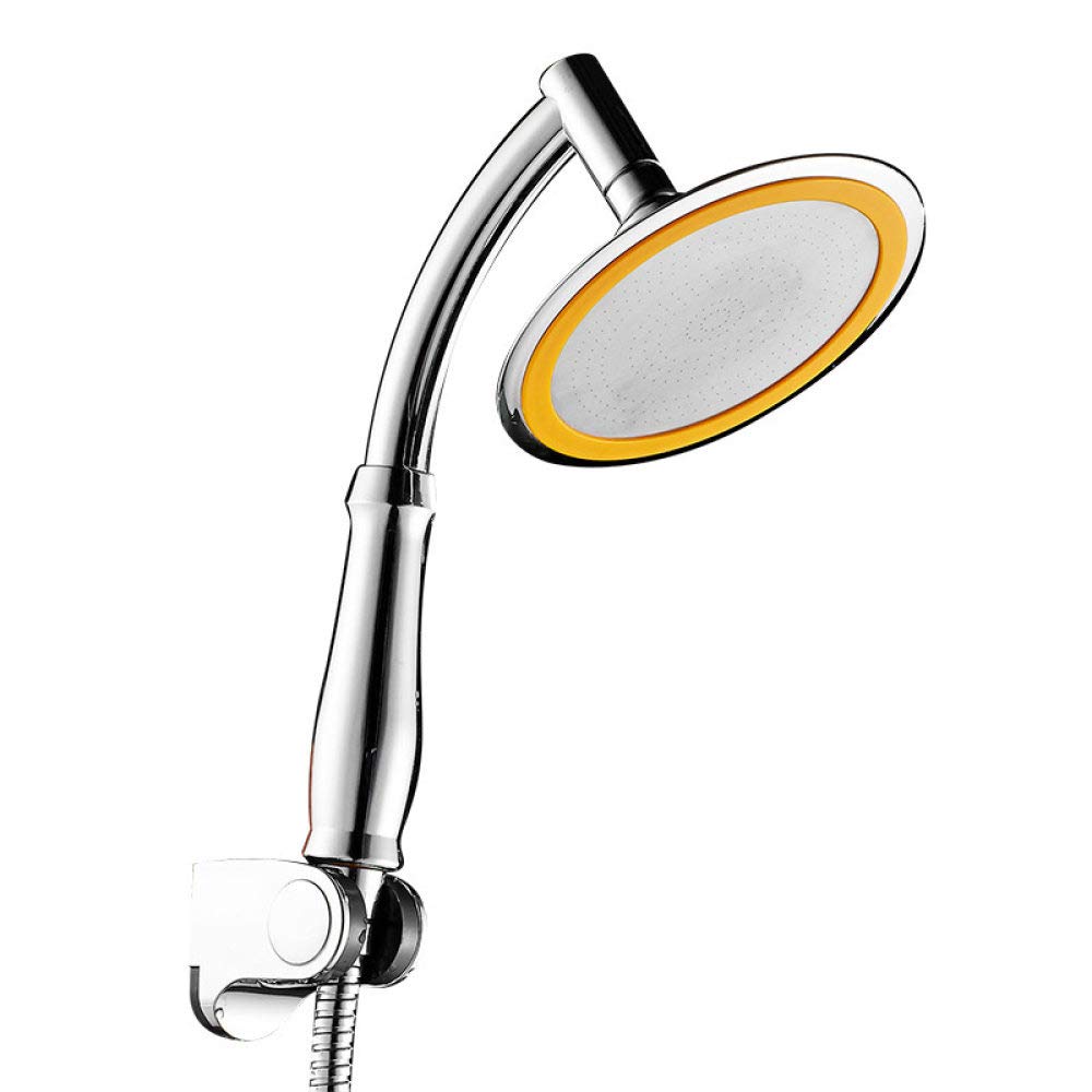 VVW&LIU Cabezal de Ducha de baño ABS de 2 Modos Ajustable de 4/6 Pulgadas Cabezal de Ducha de Lluvia Grande Ultrafino Cabezal de Ducha de Mano de Alta presión, 6 Pulgadas