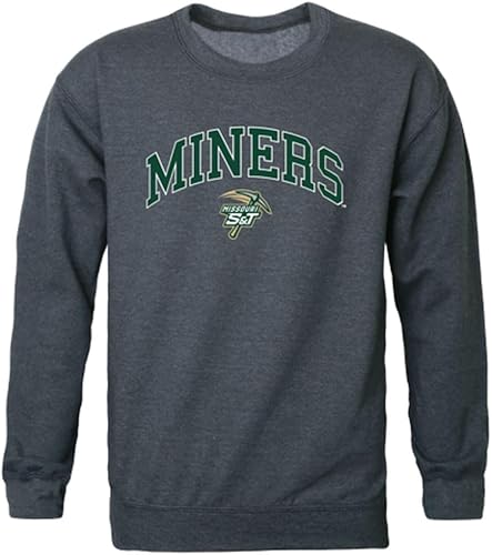 Miniatura 5 de W Republic Missouri University of Science and Technology Miners Campus Crewneck Pullover Sweatshirt Sweater