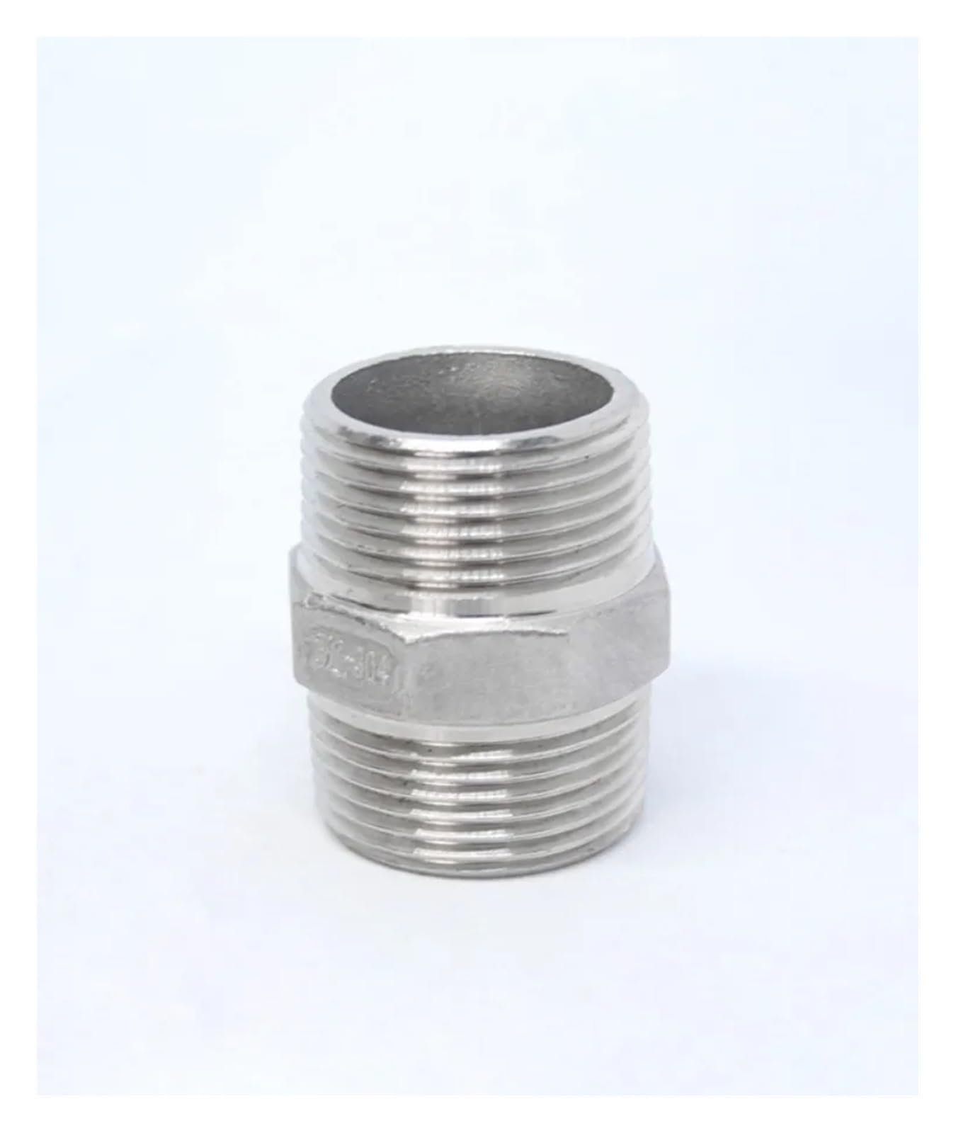 Accesorio roscado de acero 304 de 1-1/4" BSP para tuberías y conexiones de agua