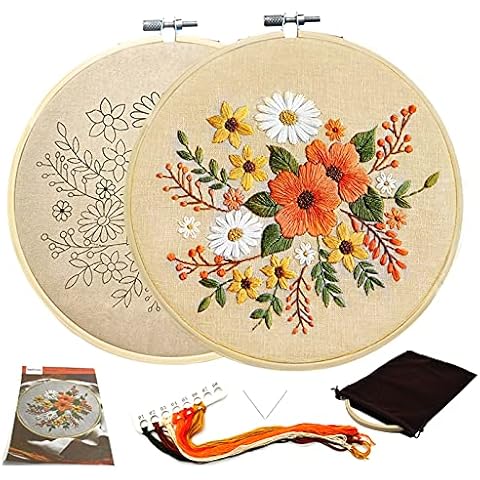 Kit de Broderie SwirlColor Fleurs Cover