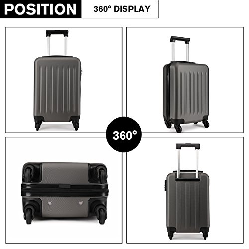 Kono Carry on Suitcase 19 Inch Hardside Carry on Luggage Small Suitcase with Spinner Wheels Lightweight Rolling Cabin… - Image 7