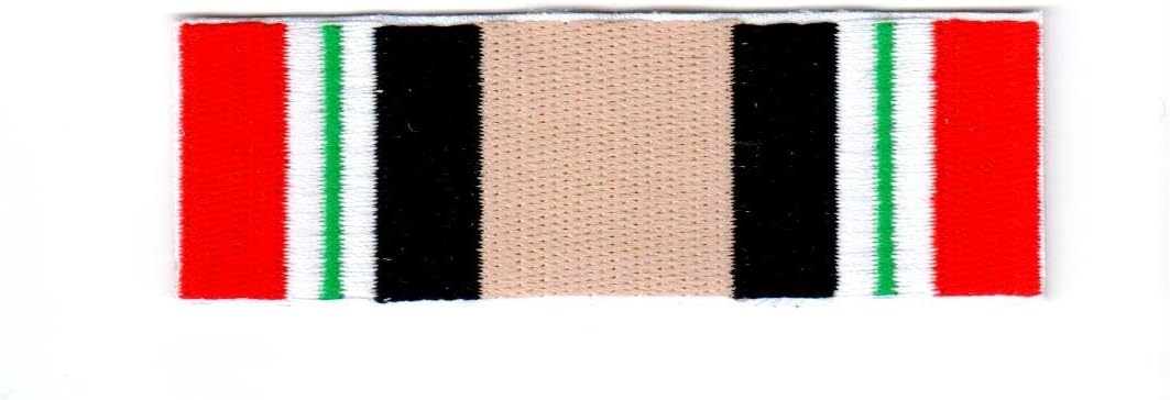 Operation Iraqi Freedom Service Ribbon Vet Embroidered Patch Iron Sew PWPM5073