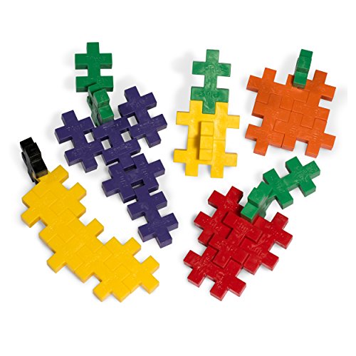 Image of PLUS PLUS Big 15 Piece Basic Mix Tube - Large Building Blocks for Toddlers