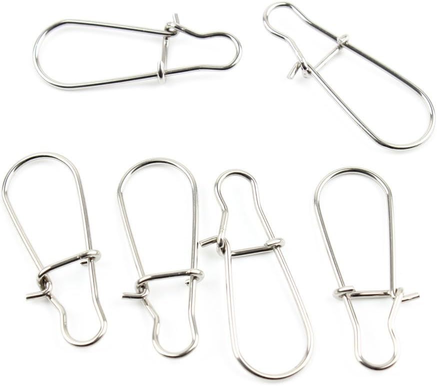 Fishing Swivel FY008-05 Enhanced Snaps Test 35Kg 33MM Cross Lock Tackle Fly Coast Lock Solid Coastlock Sea Lures