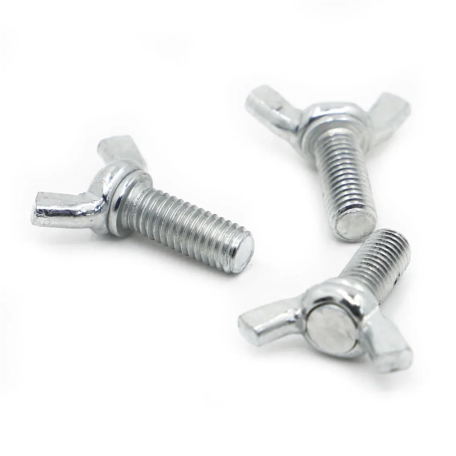 Sortiment an verzinkten Flügelmuttern, M3-M12. Wird in Maschinen, Möbeln und Architektur verwendet(25mmxM5-10pcs)