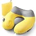Kmall Travel Pillow, 11.5x11.2x5.1 in, Yellow