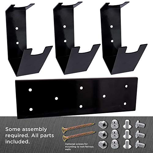 Tcp Global Magnetic Paint Spray Gun Holder Stand, Holds 3 Gravity Feed, Siphon Or Pressure Feed Hvlp Guns - Attach To Spray Booth Wall, Paint Mix Room, Workstation Cabinet, Body Shop Or Garage Wall #TOP4