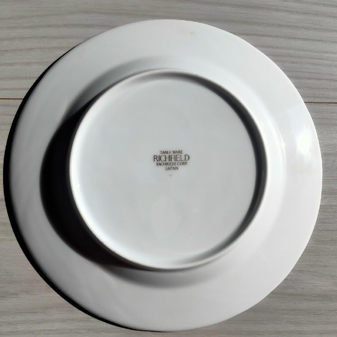 たち吉 DINERWARE RICHFELD Tachiyoshi Richfield Round Plate Set of 5 : Amazon.ca: Home