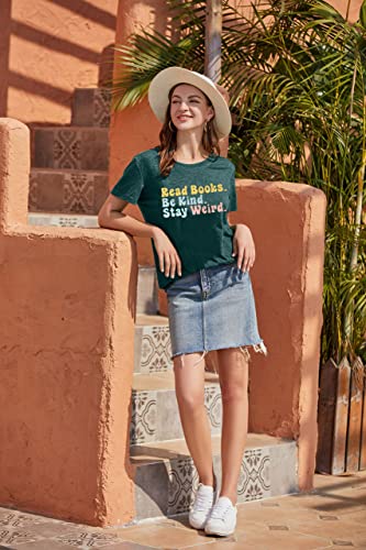 Book Lover Shirts for Women Librarian Shirts Funny Reading T-Shirt Bookworm Shirt Teacher Graphic Tee Reader Gifts Tops4