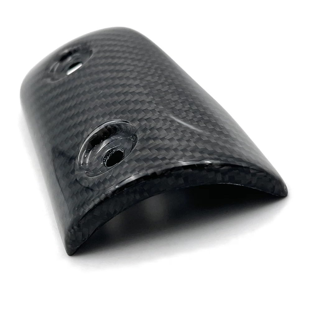 Cubierta Calor Silenciador System Escape Fibra Carbono Real para Motocicleta Tubo Conexión Meo Cubierta Protección Térmica Carcasa Antiescaldado para G310R G310-R 17-23