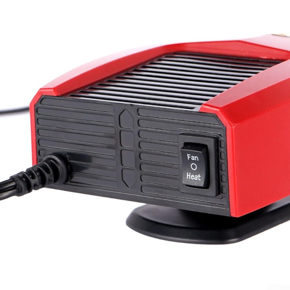 Chauffage et dégivreur de voiture rotatif à 360 degrés avec deux ports USB pour batterie 18 V, DC 14-21 V, compatible avec Makita