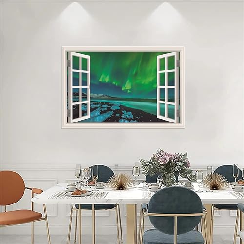 Impression sur toile de grand format paysage deco pure