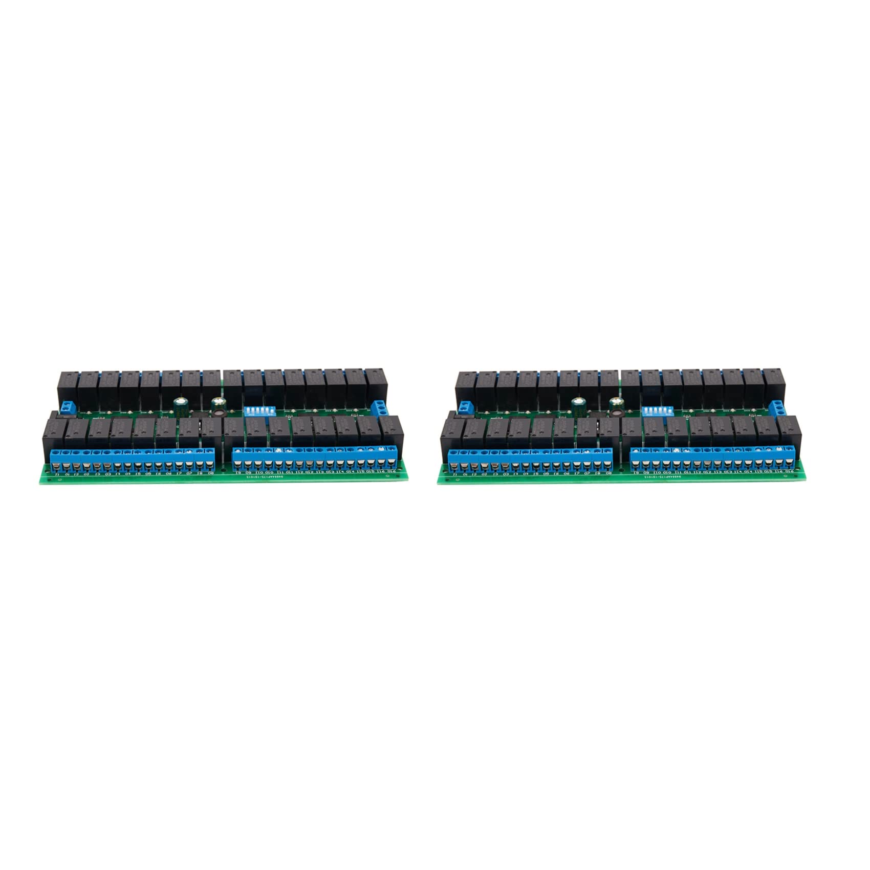 Jnchdghwa Black 2X R421c32 Dc12v 32 Channels Modbus Rtu Rs485 Bus Relay Module Uart Serial Port Board