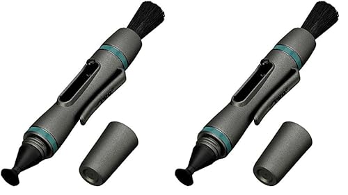 ハクバ HAKUBA メンテナンス用品 レンズペン3 ミニプロ【コンパクト/レンズ用】 ガンメタリック KMC-LP15G これ一本でキレイ ペン型クリーナー (× 2)