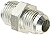 Eaton Weatherhead C5880X6 Carbon Steel SAE 37 Degree (JIC) Flare-Twin Fitting, Adapter, 5/8" Inverted Flare Male x 3/8" JIC Male