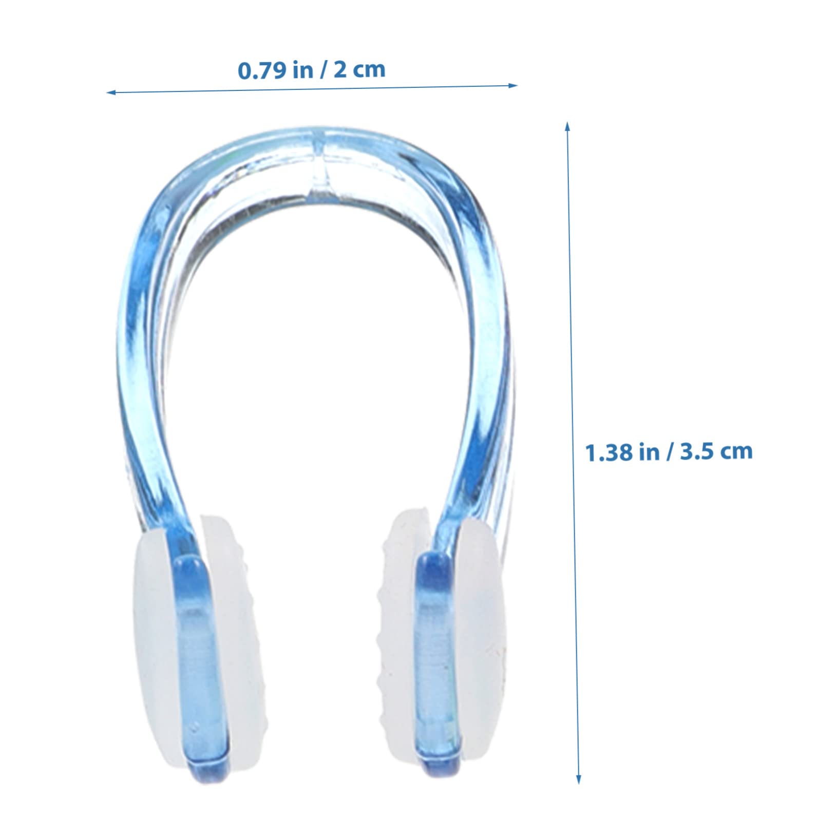 KOMBIUDA Silicone Small Nose Clip for Swimming Nose Clip for Diving Adults Comfortable Design