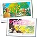 Bible Story Book Super Set for Kids Toddlers -- Bundle of 5 Deluxe Illustrated Bible Stories Books and Over 2000 Bible Stickers (Christian Giftss for Kids)