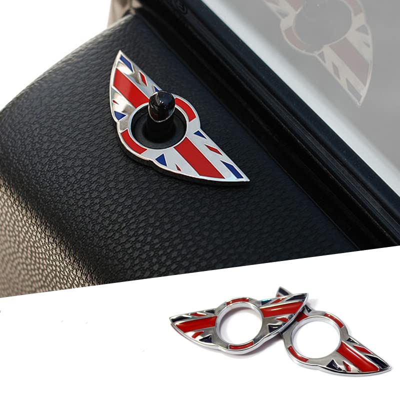 Anelli Adesivi Per Serratura Mini Clubman/Cooper - 2 Pezzi, Decorativi, Tipo A - Foto 3