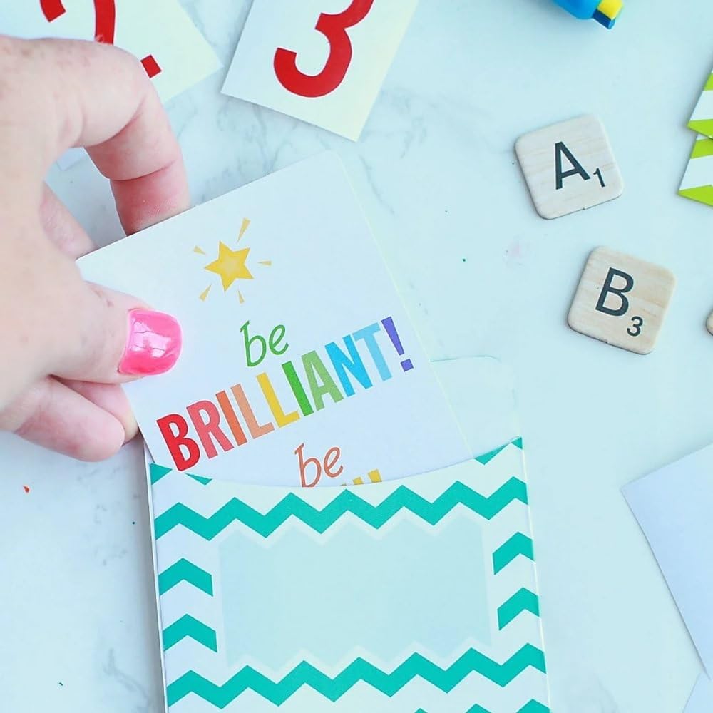 Fun Express Mini Cartes d'encouragement - 48 Pièces - Activités éducatives et d'apprentissage pour enfants