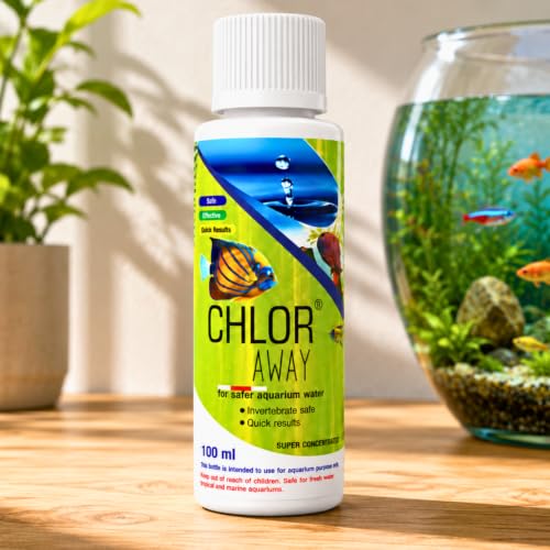 Image of Aquatic Remedies Chlor Away Aquarium Fish Tank Water Chlorine Remover Water Conditioner (100ML)